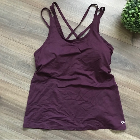 Gap Fit- Cross Strap Workout Tank Top - Picture 1 of 5